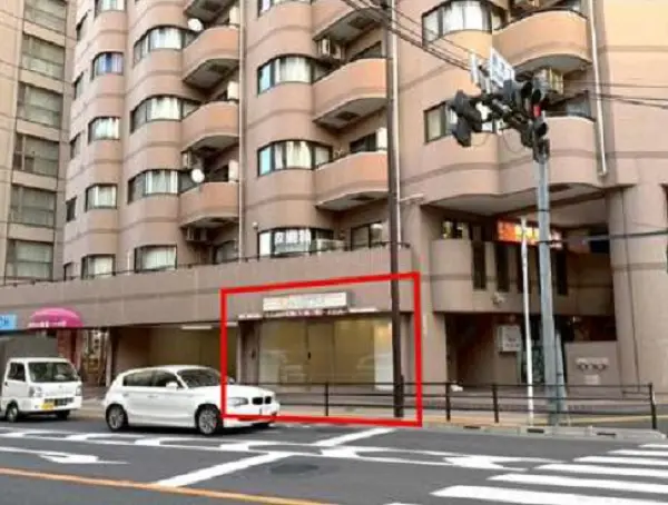 田端の事務所仕様店舗物件の外観