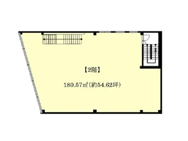 阿佐ケ谷のスケルトン物件の平面図