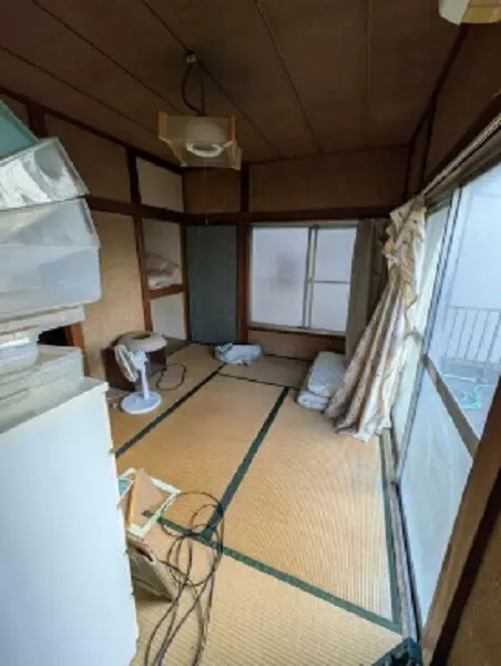 西葛西のスケルトン店舗物件の内装