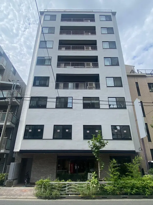 水天宮前のスケルトン物件の外観