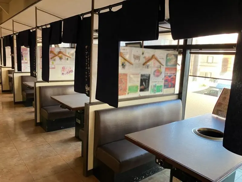 竹ノ塚の居抜き店舗の内装