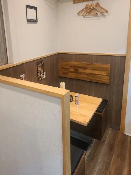 海浜幕張のラーメン居抜きの内装