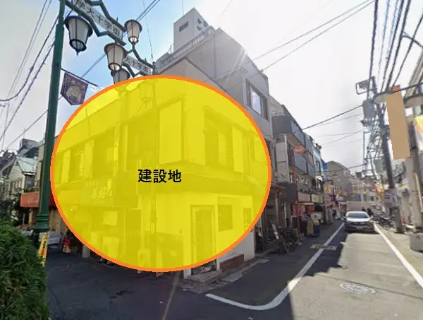 学芸大学のスケルトン物件の外観