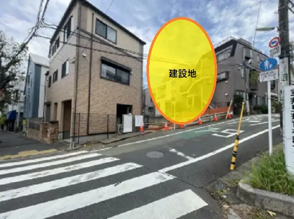 貸店舗(スケルトン)の外観