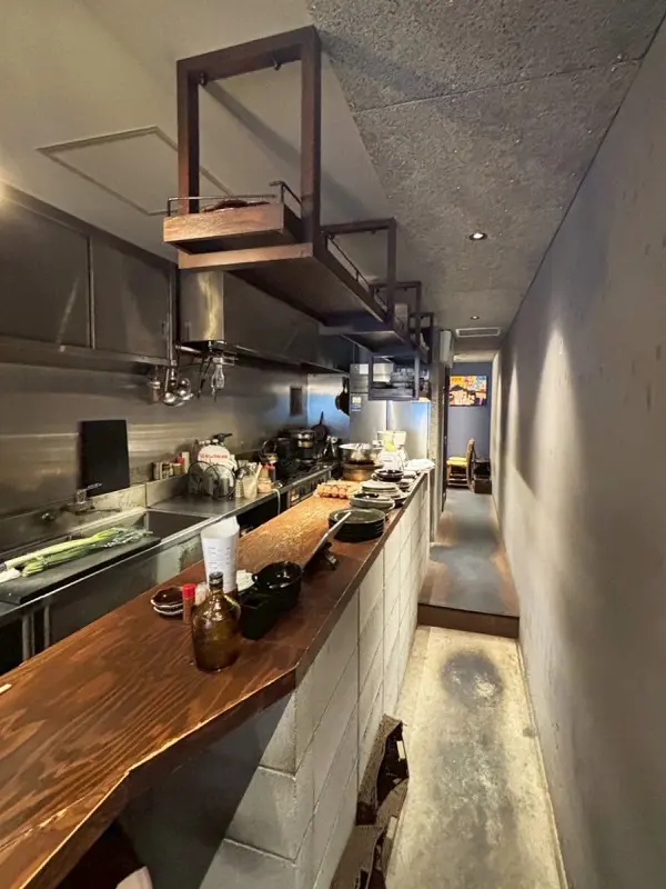 居酒屋の居抜き物件の内装