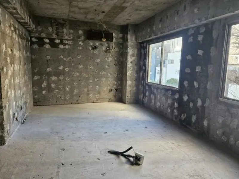 川崎のスケルトン物件の内装