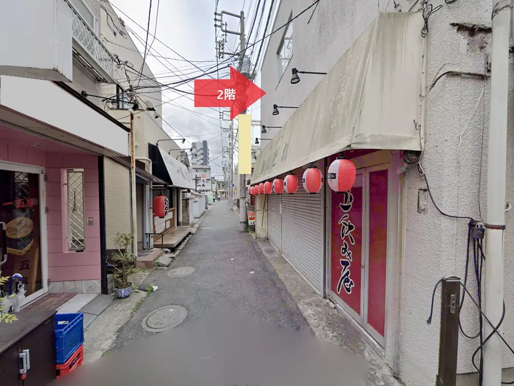 貸店舗(スケルトン)の外観