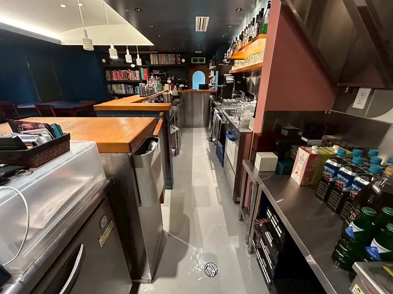 カフェ・喫茶店の居抜き物件の厨房