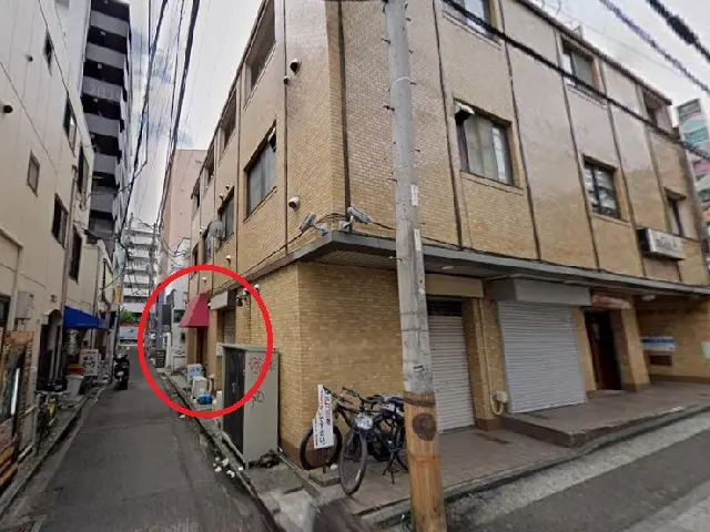 桜木町のスケルトン店舗物件の外観