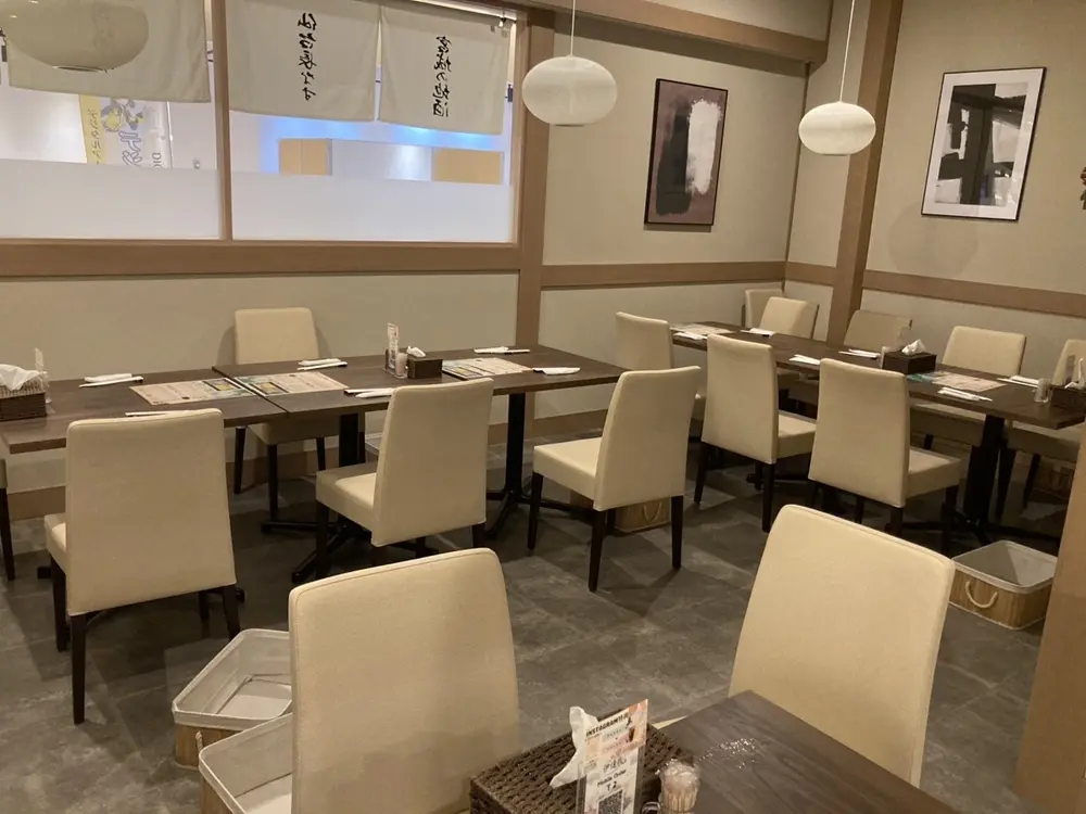 和食の居抜き物件の内装