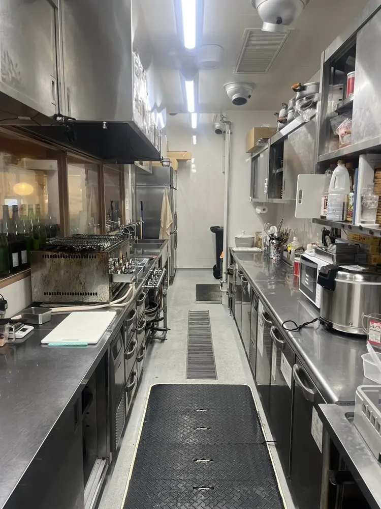 大宮の居抜き店舗の厨房