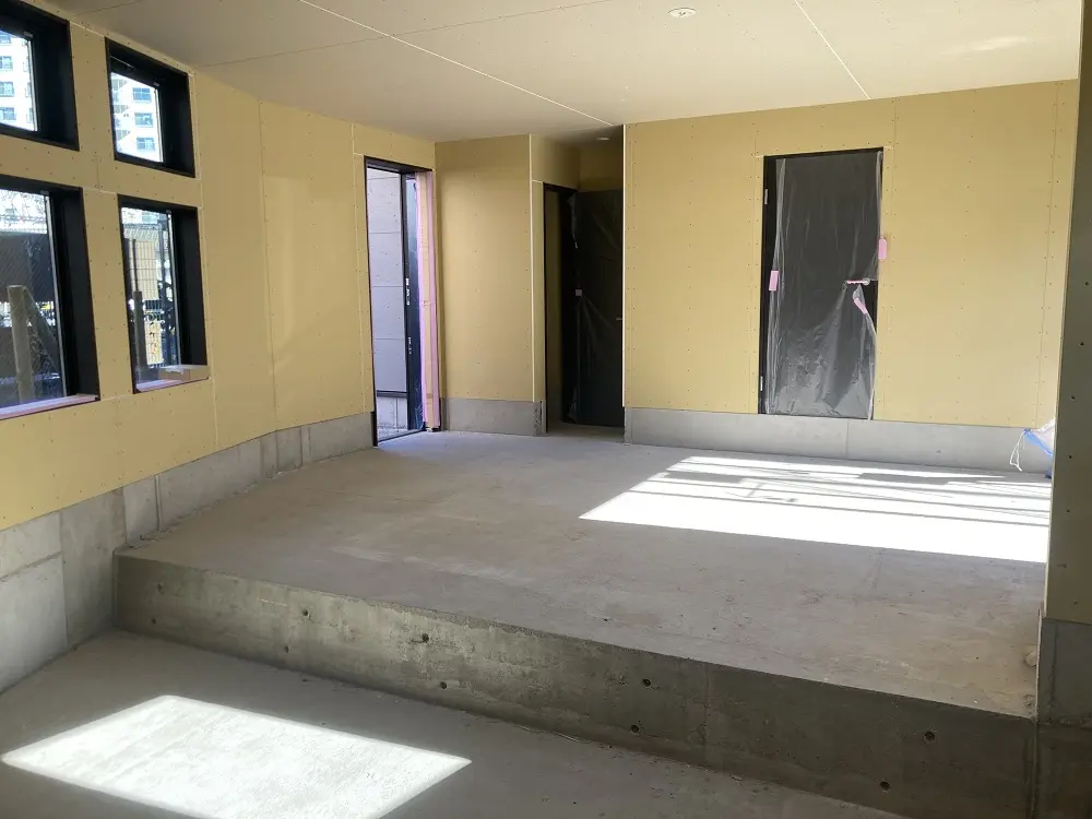 貸店舗(スケルトン)の内装