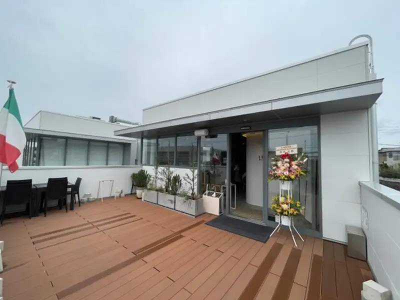 藤沢のイタリアン居抜きのエントランス