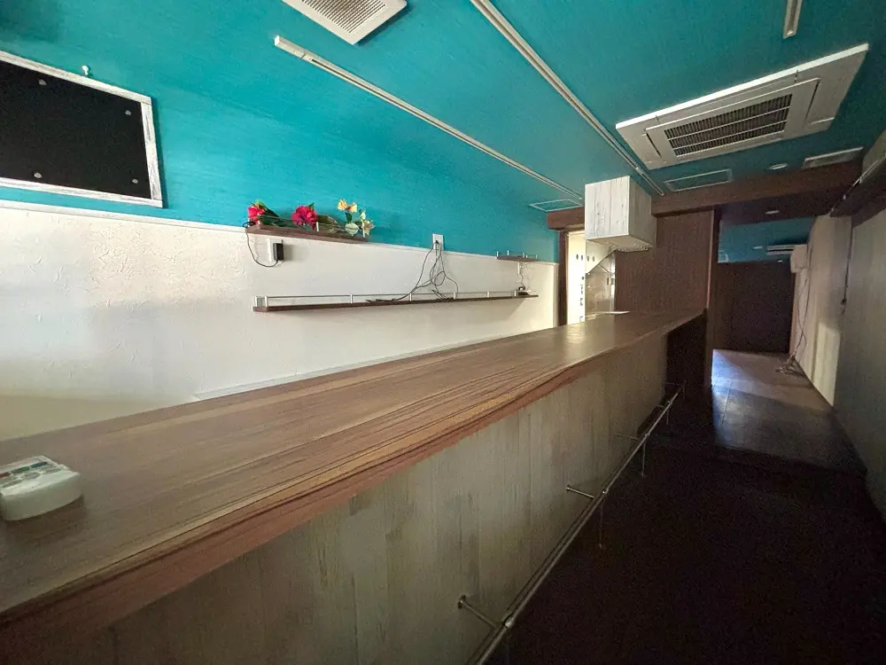 保土ケ谷の居抜き店舗の内装