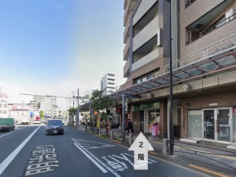 亀戸のエステ居抜きの外観