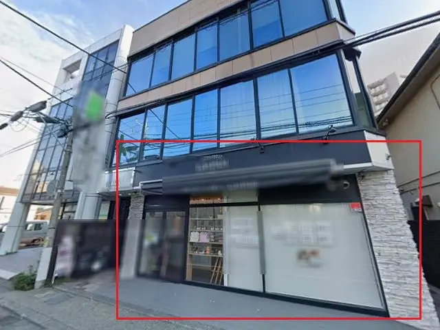 大和の事務所仕様店舗物件の外観
