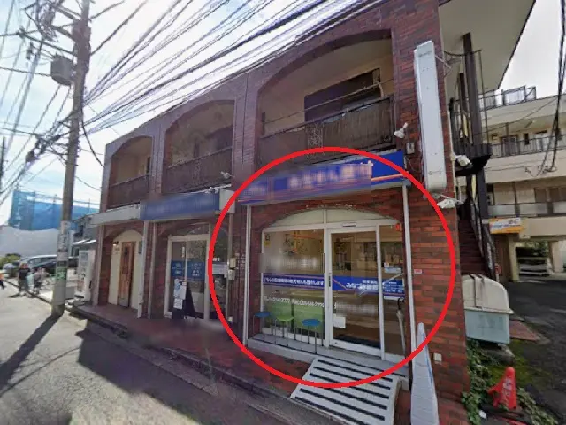 貸店舗(事務所仕様)の外観