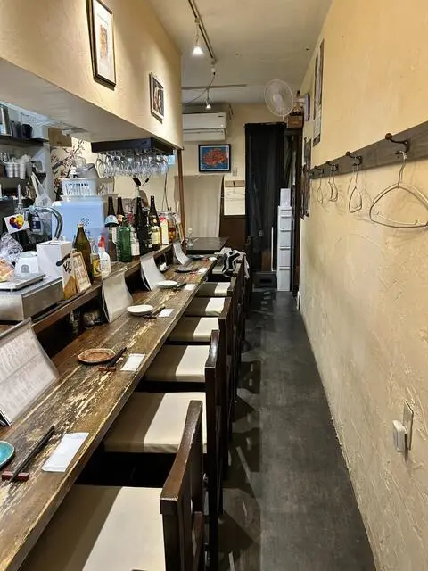 和食の居抜き物件の内装