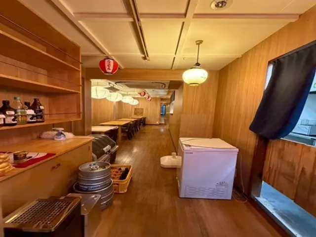 西大島の居酒屋居抜きの内装