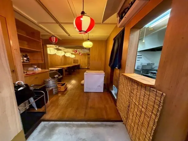 居酒屋の居抜き物件の内装