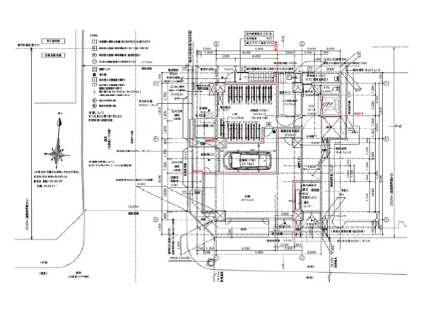 錦糸町のスケルトン物件の平面図