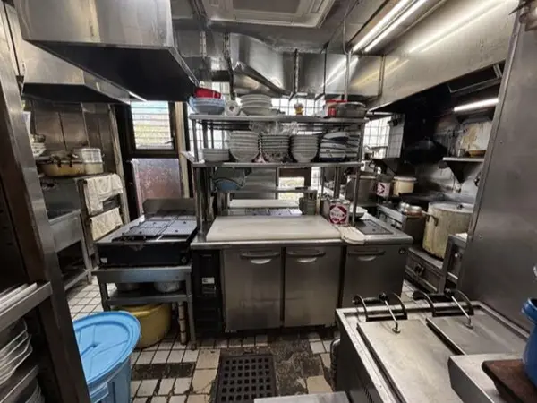 鎌倉の居抜き店舗の厨房