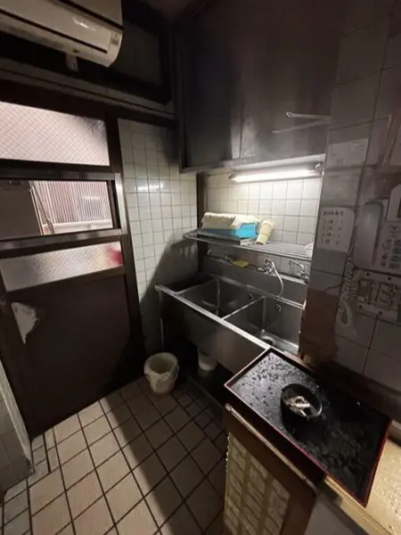 鎌倉の居抜き店舗の厨房