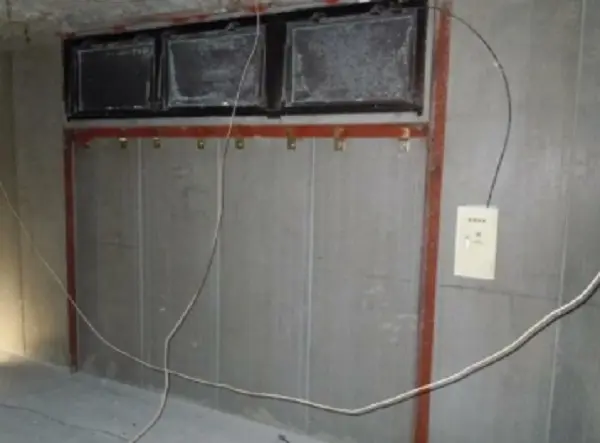 池袋のスケルトン物件の内装