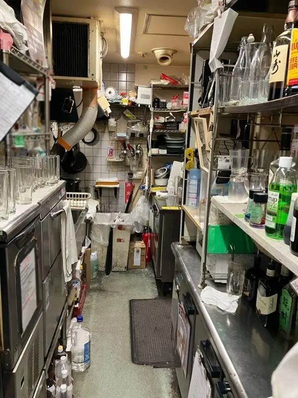 池袋の居抜き店舗の厨房