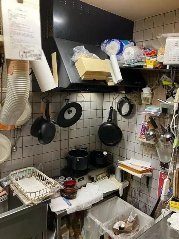 池袋の居抜き店舗の厨房
