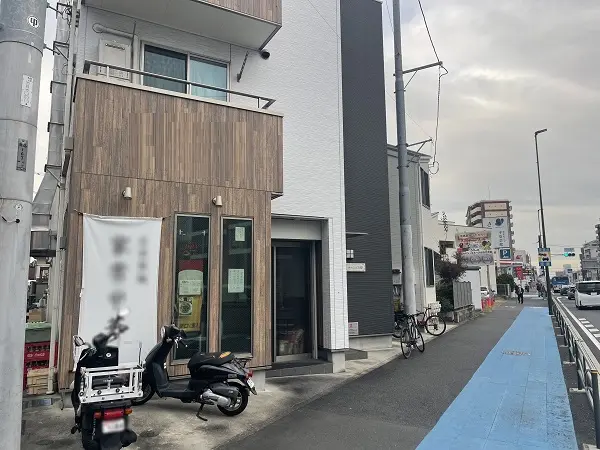 川崎の中華料理居抜きの外観