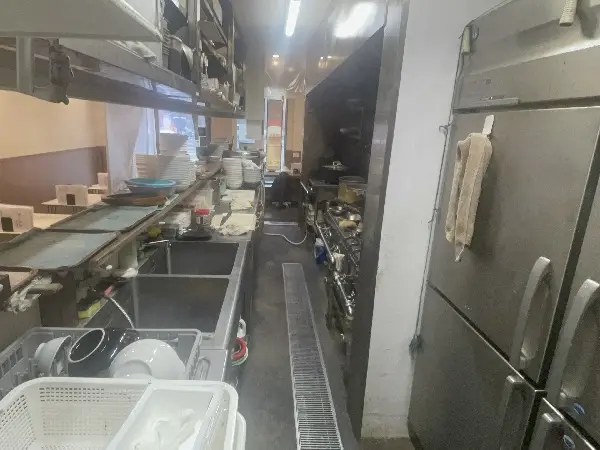 川崎の居抜き店舗の厨房