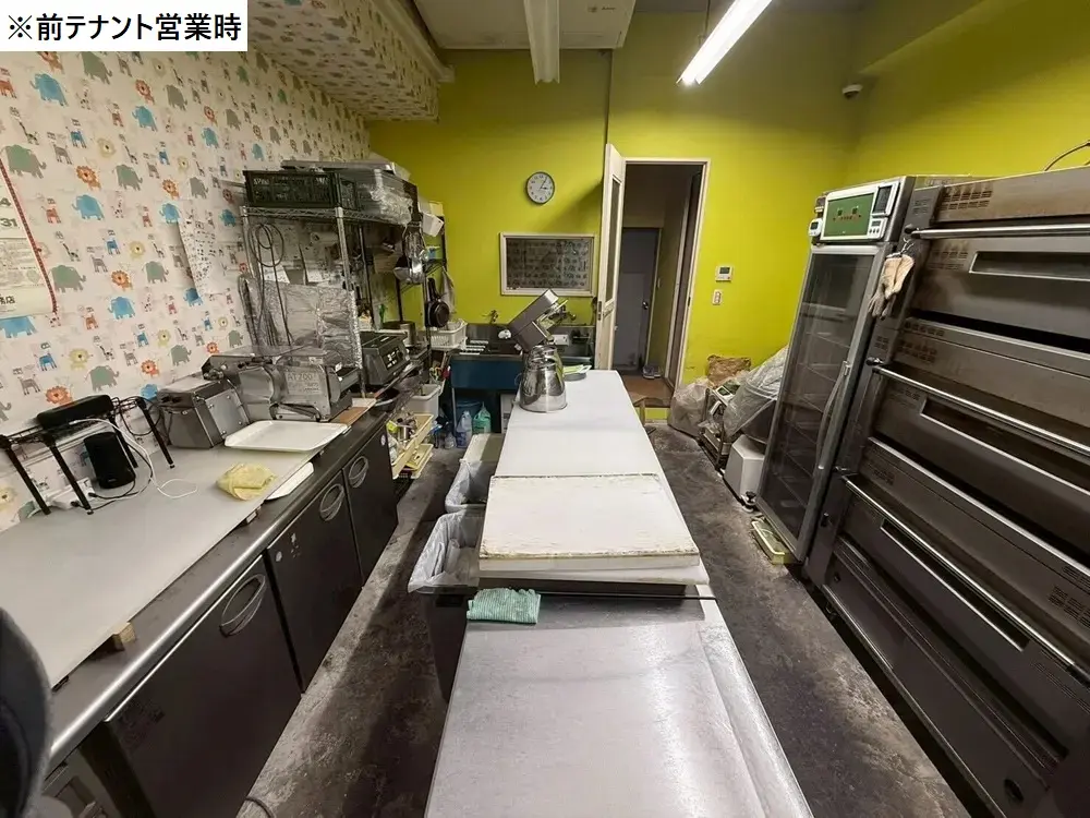 橋本の居抜き店舗の厨房