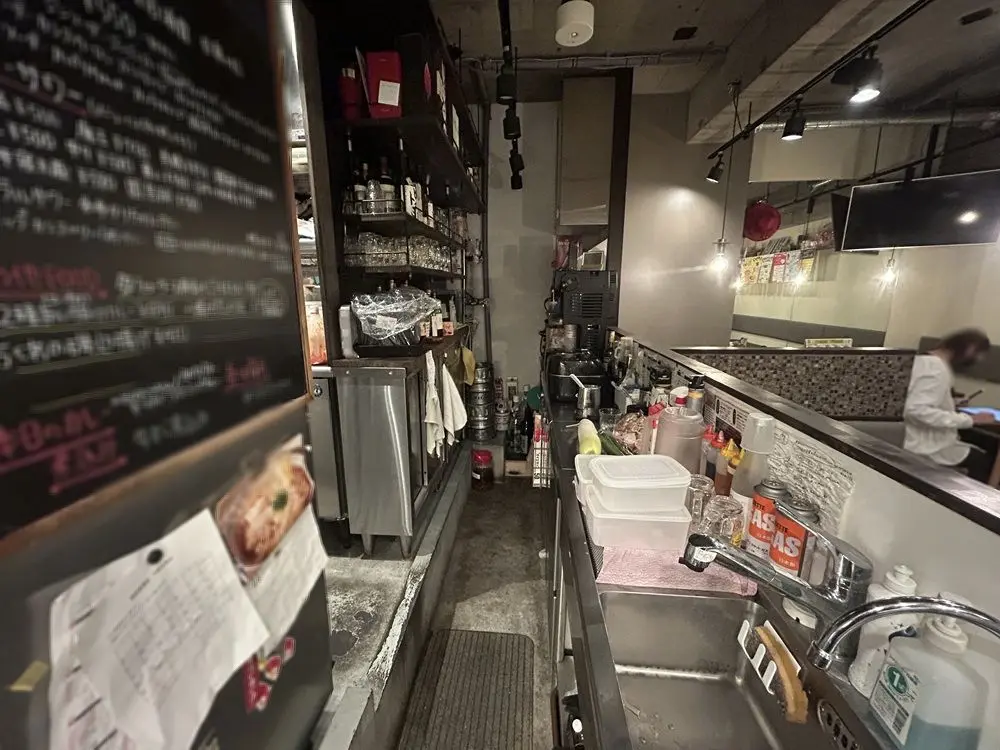 市川のテイクアウト居抜きの厨房