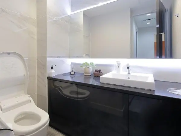 エステの居抜き物件のトイレ