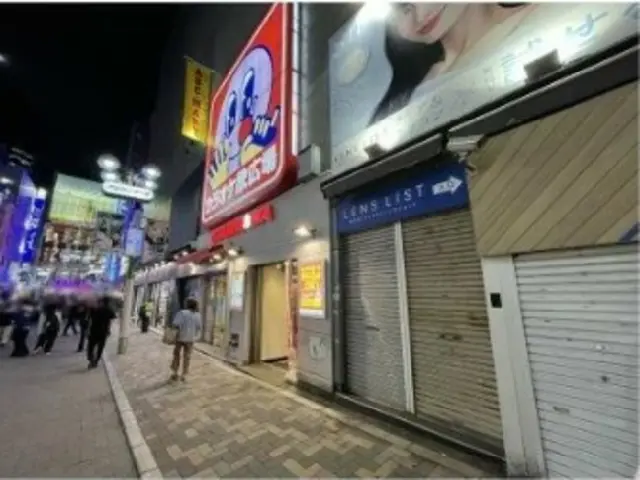 貸店舗(事務所仕様)の入口