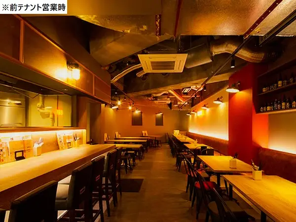 ダイニングバーの居抜き物件の内装