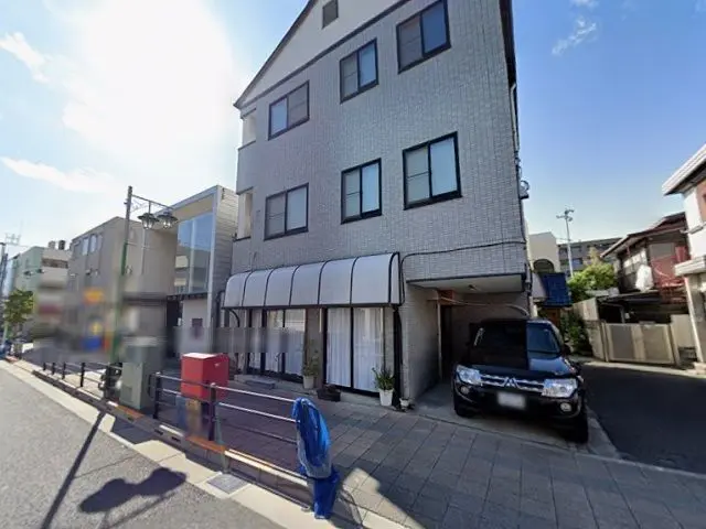 洗足池の事務所仕様店舗物件の外観