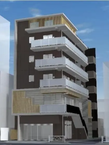 府中のスケルトン店舗物件の外観