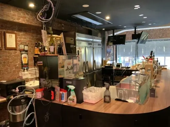 中目黒の居抜き店舗の内装