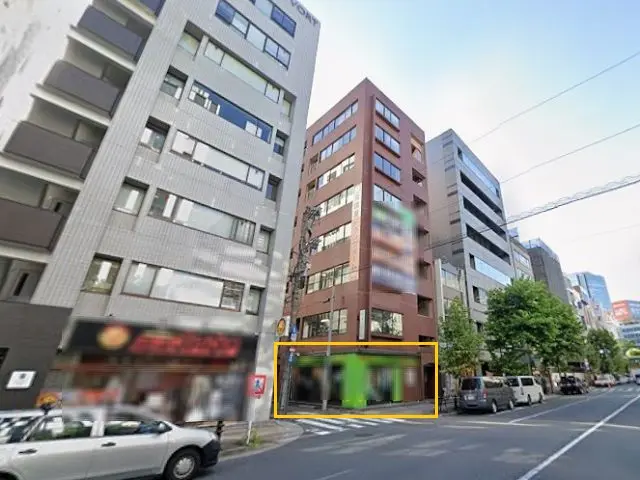 貸店舗(スケルトン)の外観