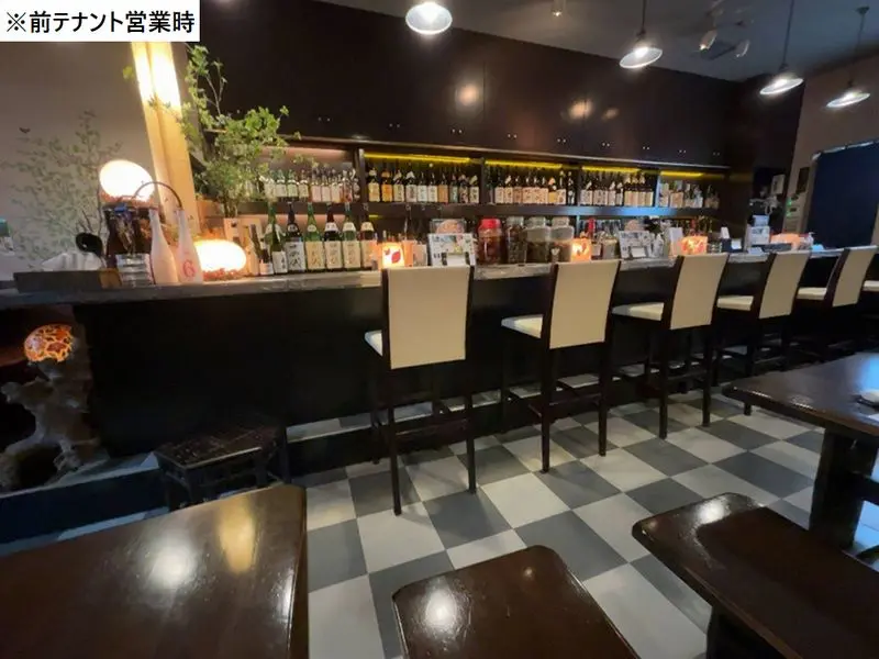 淵野辺の居抜き店舗の内装