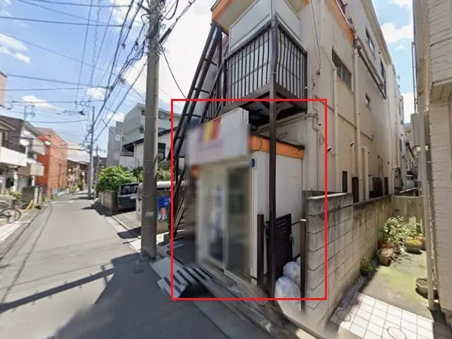 貸店舗(事務所仕様)の外観