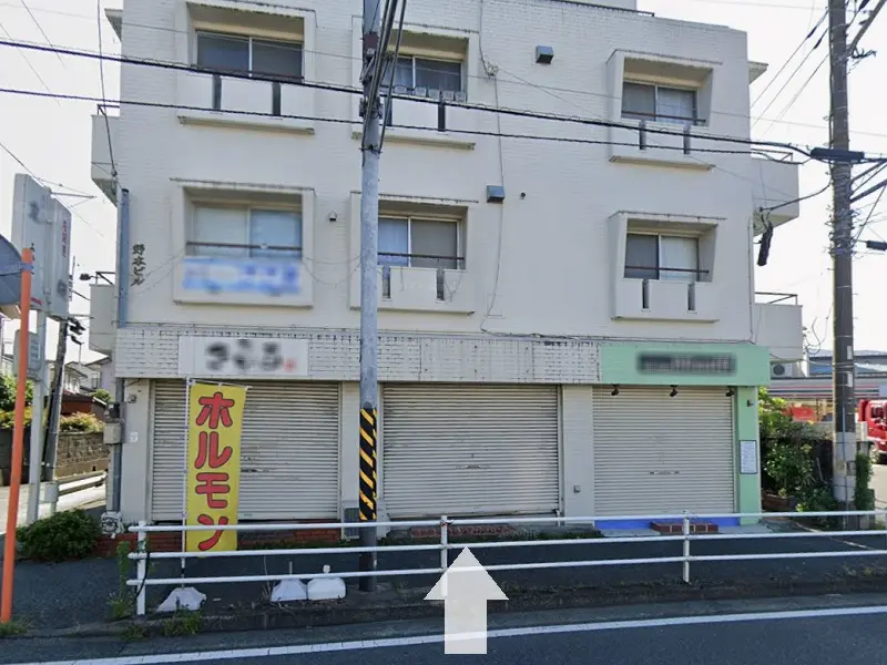 居酒屋の居抜き物件の外観