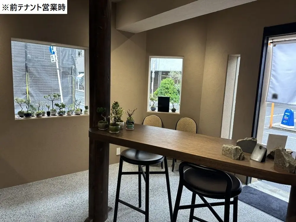 浅草橋の居抜き店舗の内装