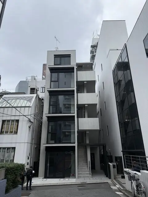 恵比寿のスケルトン物件の外観