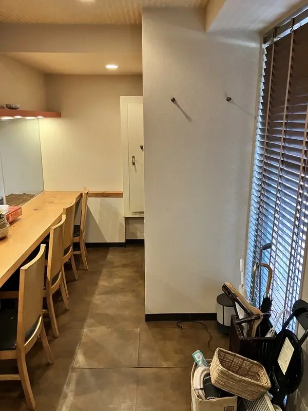 牛込神楽坂の居抜き店舗の内装