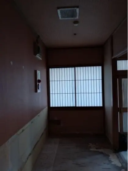 大泉学園のスケルトン店舗物件の内装