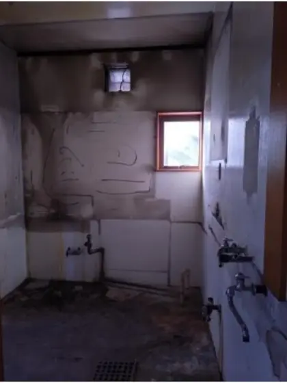 貸店舗(スケルトン)の内装