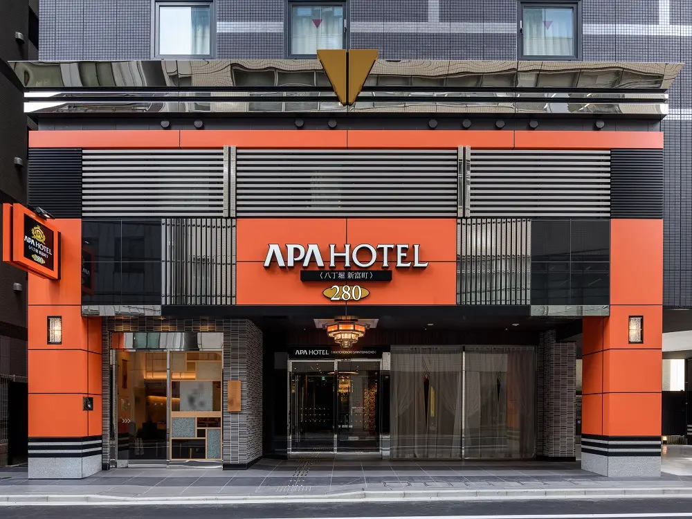 八丁堀の和食居抜きのエントランス